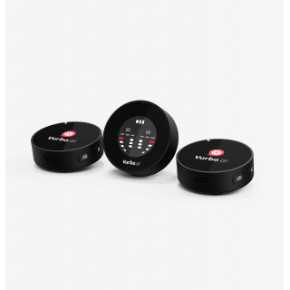 IPEVO AI WIRELESS MIC DUO bezdrátový klopový mikrofon s technologií Vurbo.ai