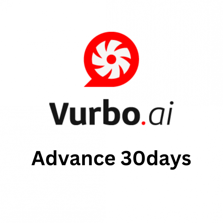 Vurbo Advance 30days (real-time AI transcribe, translation, one language only)