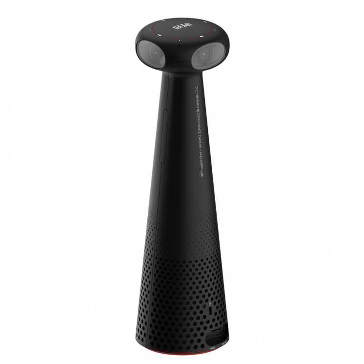 Cámara para conferencias inmersiva IPEVO TOTEM 360 + altavoz