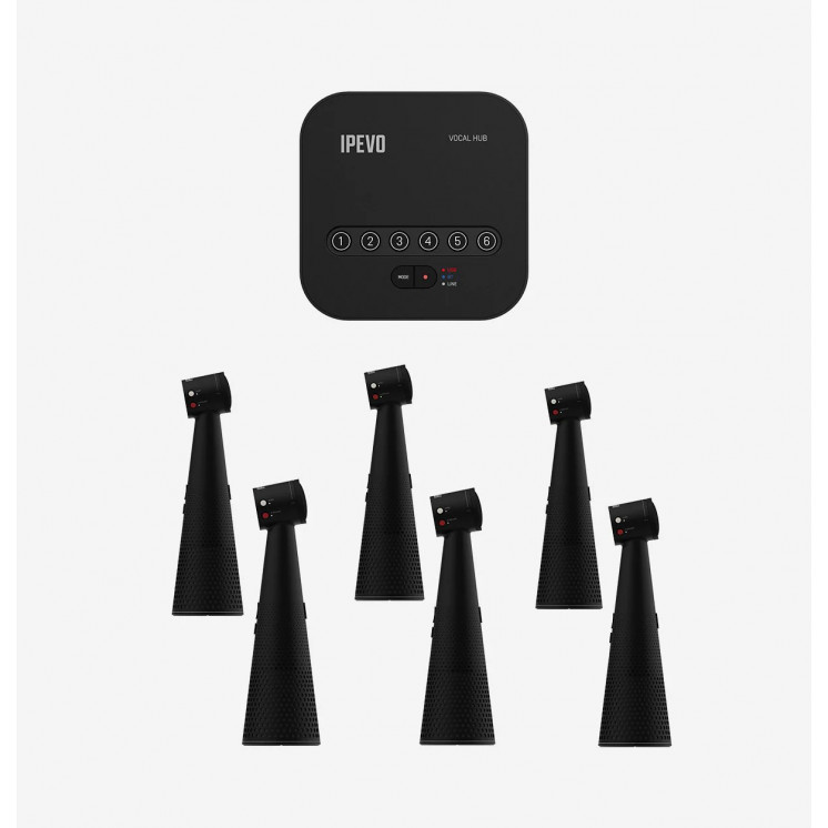Bezprzewodowy system audio IPEVO VOCAL HUB